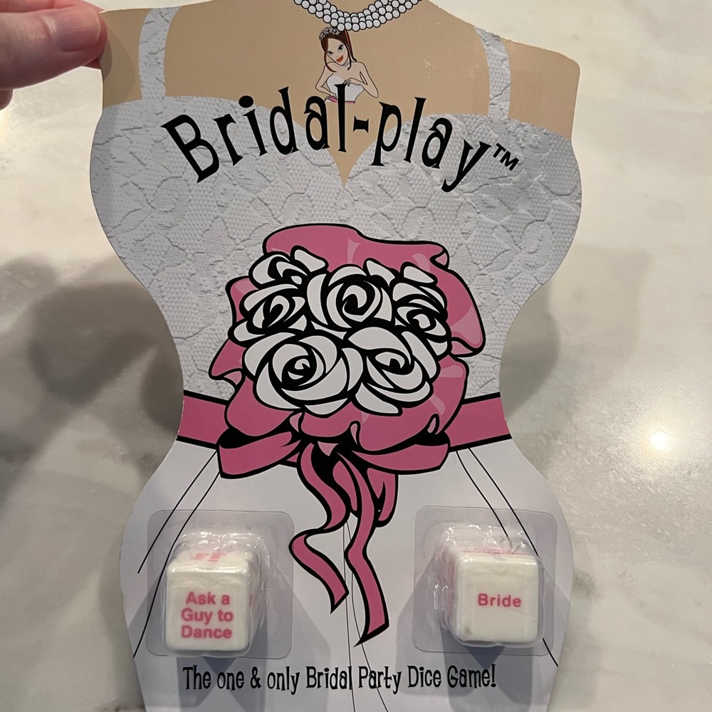 New! Bridal-play dice game!